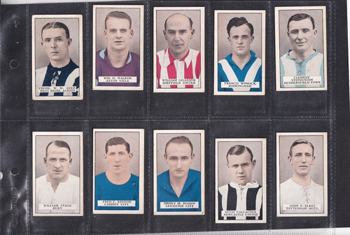 Gallaher famous footballers - famous,
