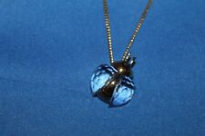 SWAROVSKI CRYSTAL MEMORIES LADYBIRD PENDANT & 20" CHAIN