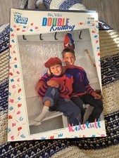 KING COLE BIG VALUE DOUBLE KNIT CHILD SWEATER WITH NUMBER DK KNITTING PATTERN