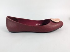 Zandra Rhodes Dionne Leather Ballet Shoes Uk 6 Eu 39