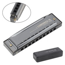 Metal Harmonica 10 Holes C