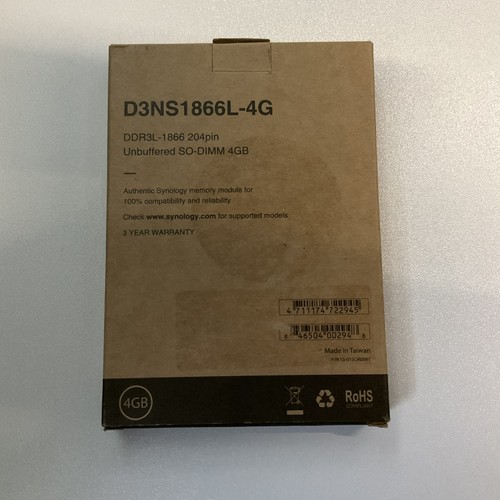 Synology d3ns1866l 4g - synology, d3ns1866l-4g