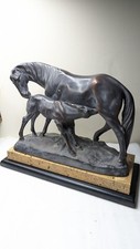 Vintage Bronzed Horse Large