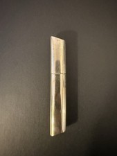 Vintage silver tone toothpick - tone,