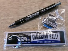 Lewis Hunter Cambrian Stage Rally 2025 BRC Memorabilia