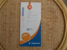 Stagecoach Midlands service X18 bus timetable leaflet dated January 2019