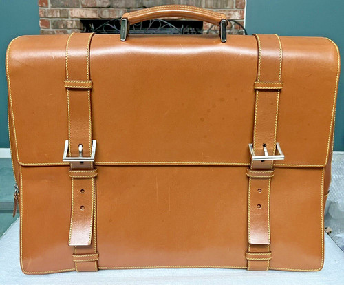 Prada brown leather - prada, business