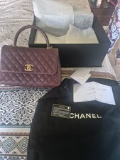 Chanel Top Handle Bag  Caviar Leather