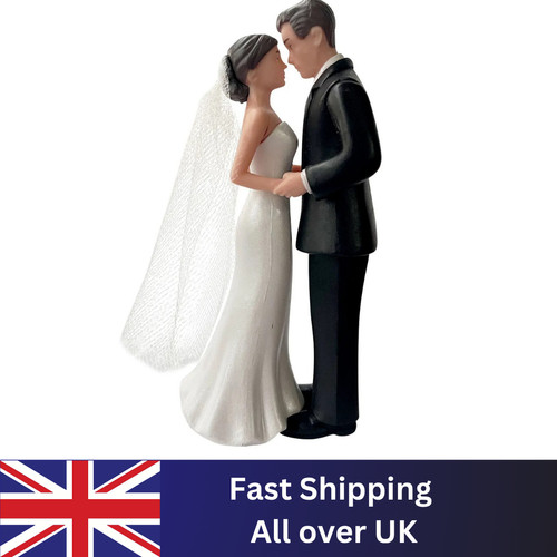 Elegant bride groom cake - &,