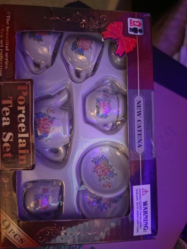 Girls porcelain tea - set, new