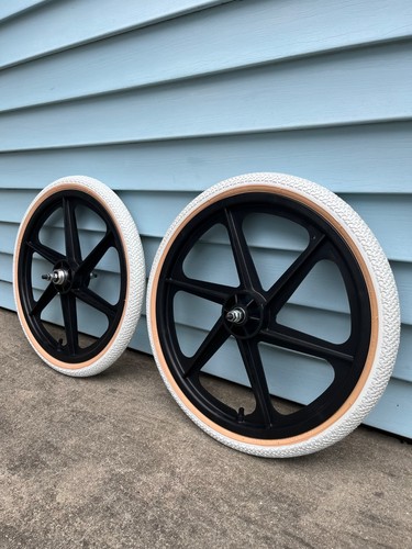 Skyway mags black wheels - black, set