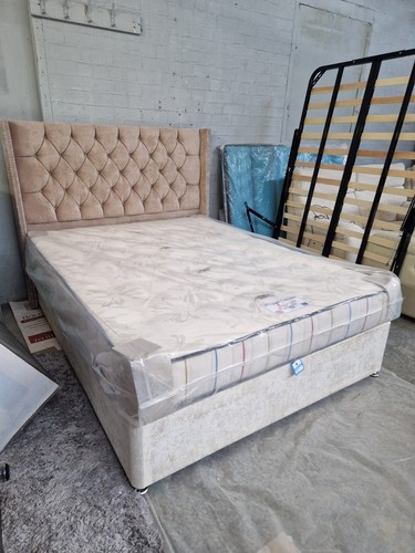 Kingsize bed exdisplay - bed,