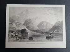 Antique 1833 print - Wast