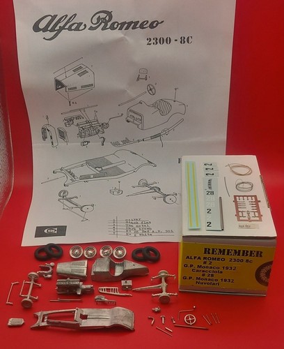 Kit alfa romeo 2300 2 - 1:43,