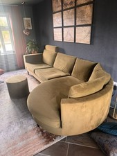 BoConcept Olive green velvet