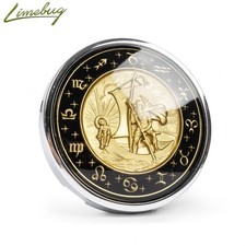 Classic Beetle Flat 4 St Christopher Steering Wheel Horn Push VW