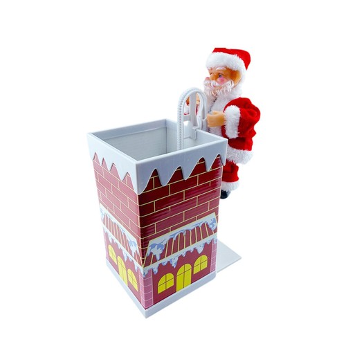 Climbing chimney santa claus - santa,