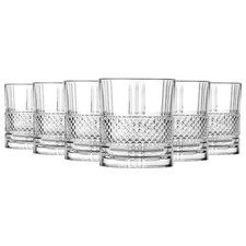 RCR Crystal 340ml Brillante Whisky Glasses Water Juice Drinking Tumblers Set