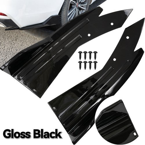 Car rear bumper spoiler lip - car,