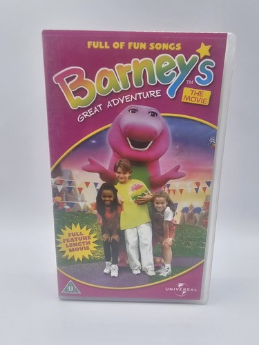 Barney great adventure - great, vhs