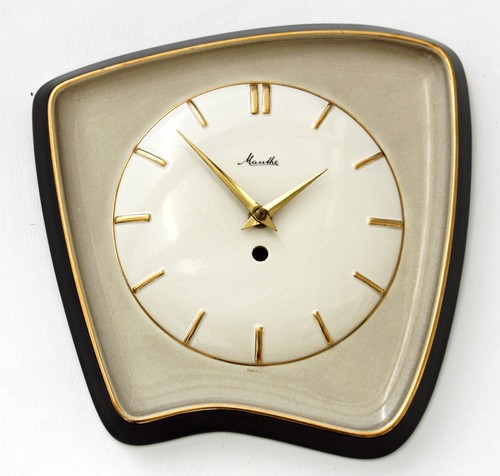 Vintage 27cm mauthe wall clock - mauthe,