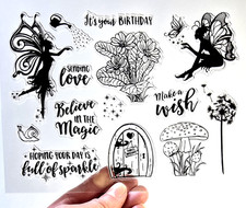 Clear Stamps Fairy Door Flower