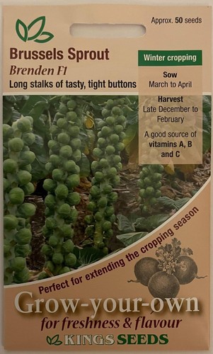 Brussel sprout seeds brenden - brussel,
