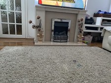Granite fireplace back panel