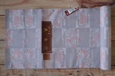 Vintage Japanese Tanmono Kimono Fabric Bolt 12.9 meters silk mix