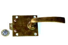 SUPER BRASS LEVER ART DECO SLAM LATCH BATHROOM TOILET BOAT CAR HANDLES