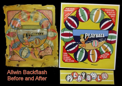 Allwin repro backflashes - &, top