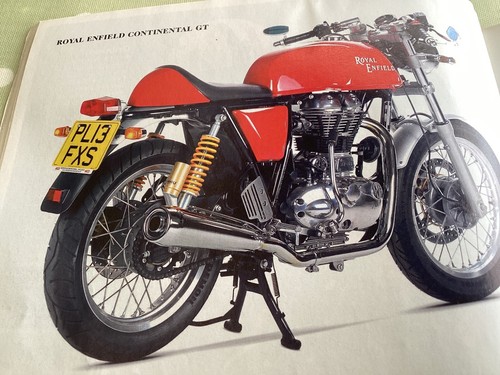 New royal enfield continental - enfield,