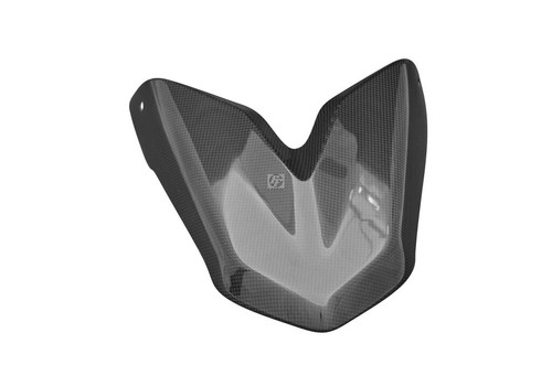Carbon pillion seat cover for - carbon,