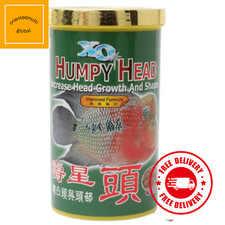1x XO Humpy Head Flowerhorn Fish Food 120g Increase Head Growth & Shape
