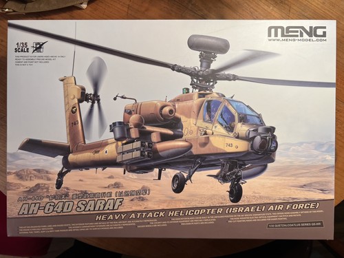 Meng model 005s - model, ah-64d