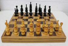 Vintage Hand Carved Painted