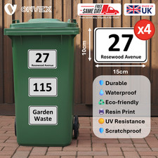 Premium glossy wheelie bin - premium,