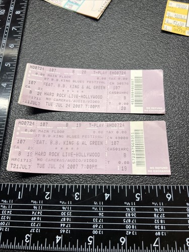 Concert ticket stub unripped - ticket,