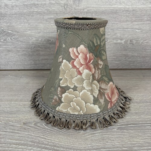 Vintage small floral lampshade - small,