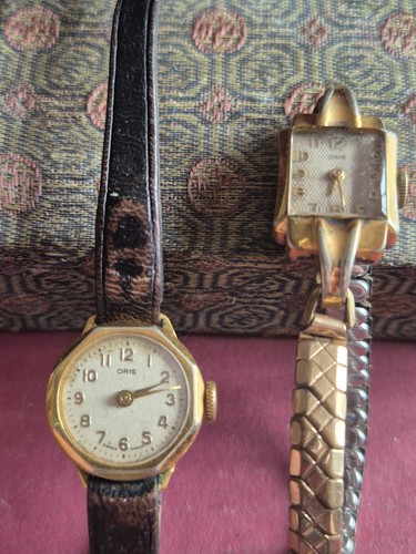 Two gold plated - two,