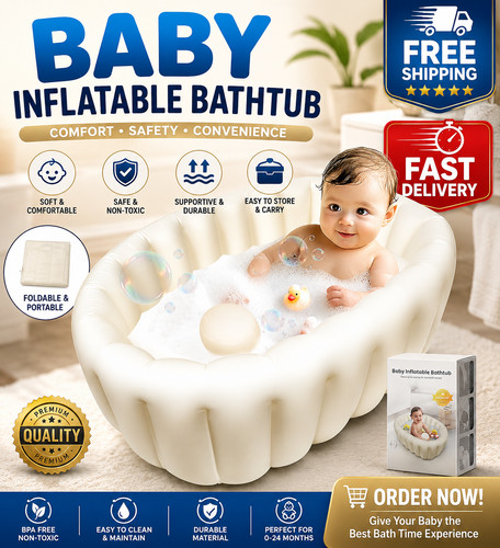 Inflatable baby bathtub - inflatable,