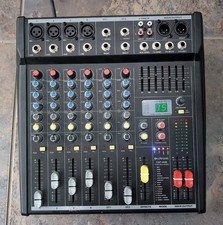 Citronic CSP-408 400W Powered Mixing Mixer Desk 8 Inputs DSP DJ Live Stage PA