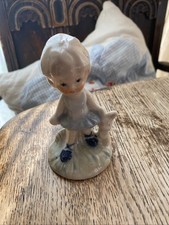 Ceramic 10 cm Glazed Figure of