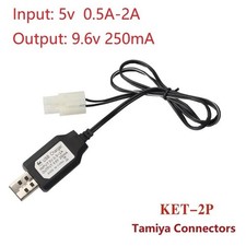 9.6V 250mA USB NiCd/NiMH