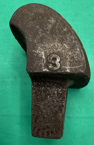 Half moon stake anvil hardy - half-moon.,
