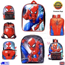 Kids Spiderman Backpack Junior