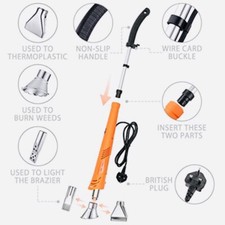 2000W Electric Weed Burner • 650 Degrees • 3 In 1 • BBQ Lighter • Thermoplastics