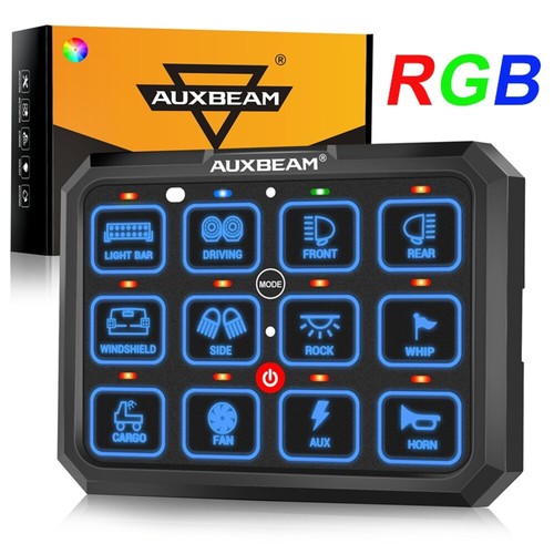 Auxbeam rgb gang - auxbeam, 12