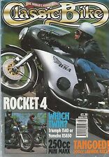 CLASSIC BIKE.Aug1995.Triumph T140E Yamaha XS650 BSA A7 Scott Laverda F500 CB750