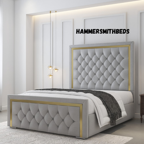 Golden plated chesterfield - golden,